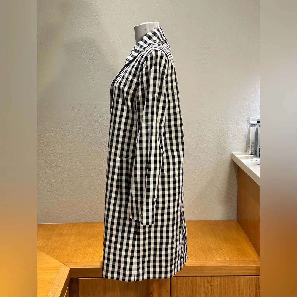 J. Crew Navy & Ivory Jacket Sz 6 - Picture 3 of 12